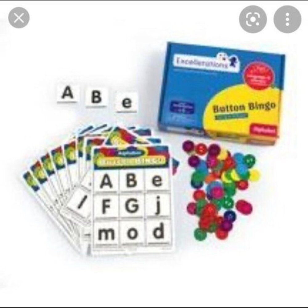 Excelleration Math Button Bingo PreK -Kindergarten Math - Picture 3 of 4
